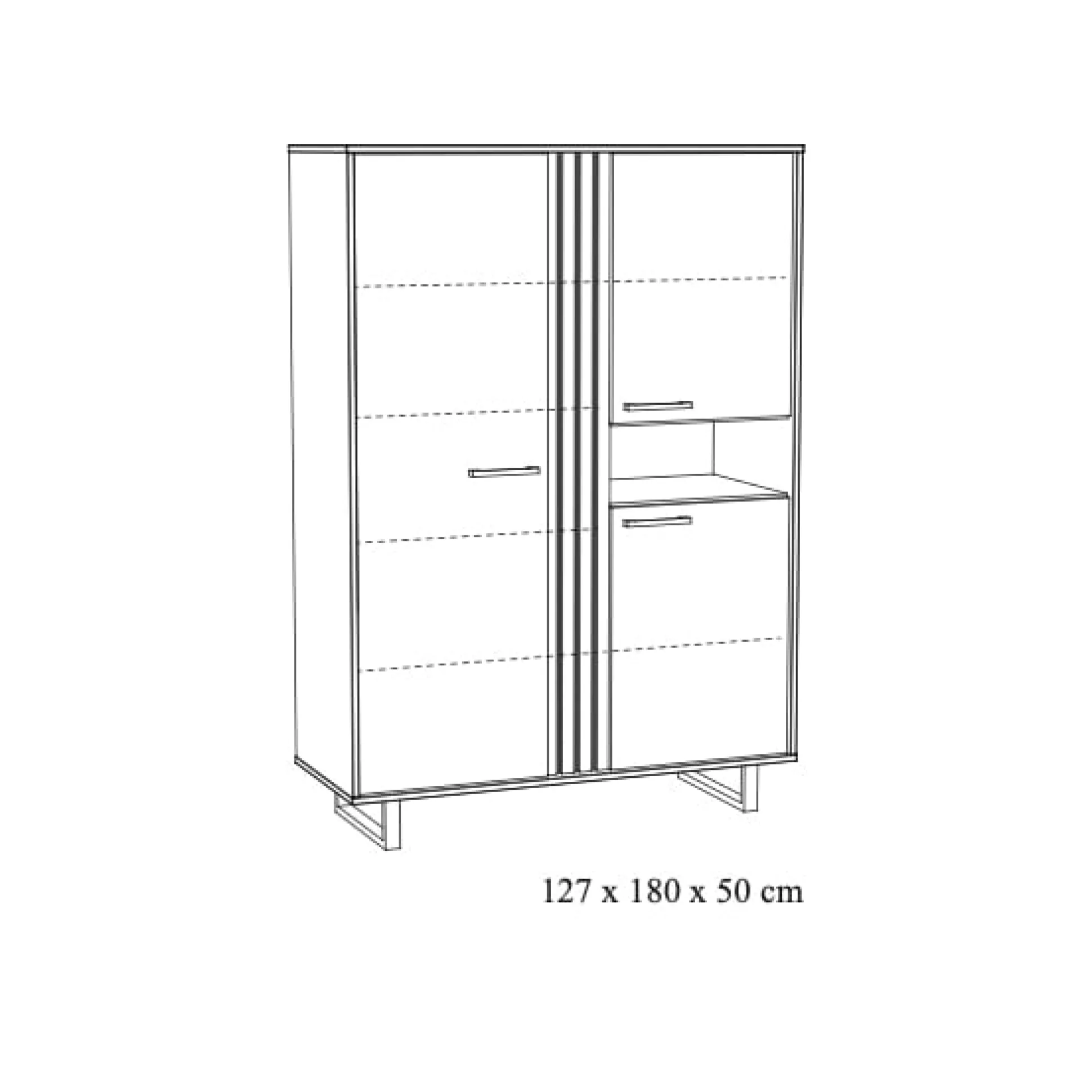 Opbergkast Myron Eiken