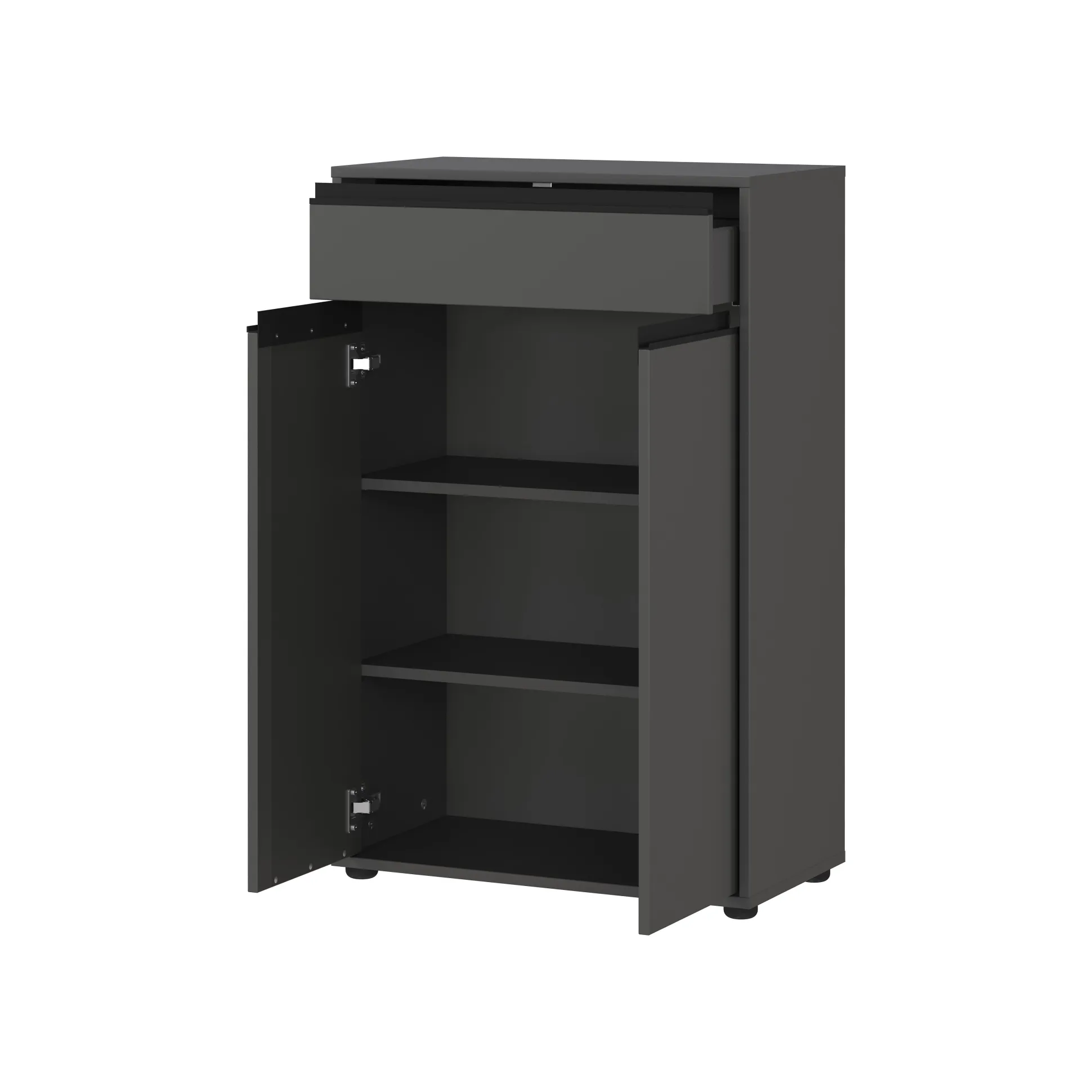 Opbergkast Pula Grafiet 63 cm