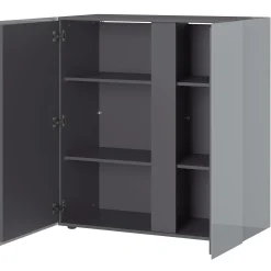 Opbergkast Taranto Grijs-1