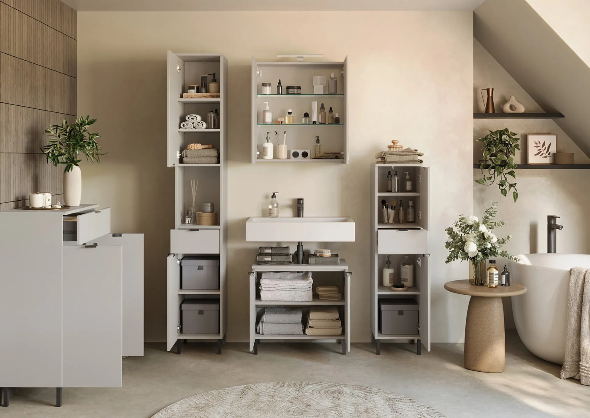 Opbergkast Zadar Kasjmier 60 cm