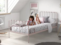 1-Persoonsbed Mees Roze