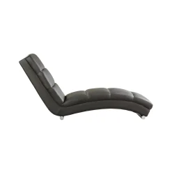 Relaxfauteuil Maeve Zwart Kunstleer