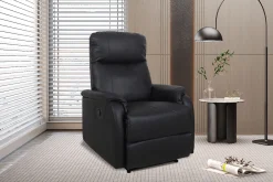 Relaxfauteuil Sascha Zwart