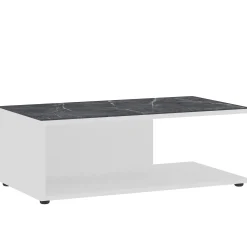 Salontafel Amalfi Wit-Grijs