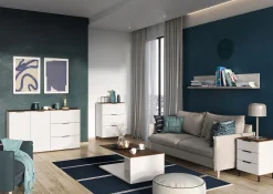 Salontafel Amalfi Zand-Walnoot