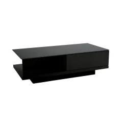 Salontafel Caminha Hoogglans Zwart