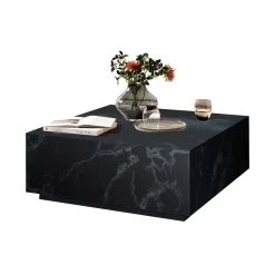 Salontafel Esma Zwart 90x90x35cm