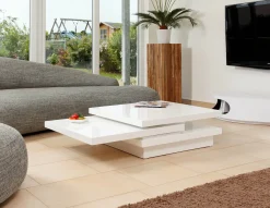 Salontafel Gina Hoogglans Wit