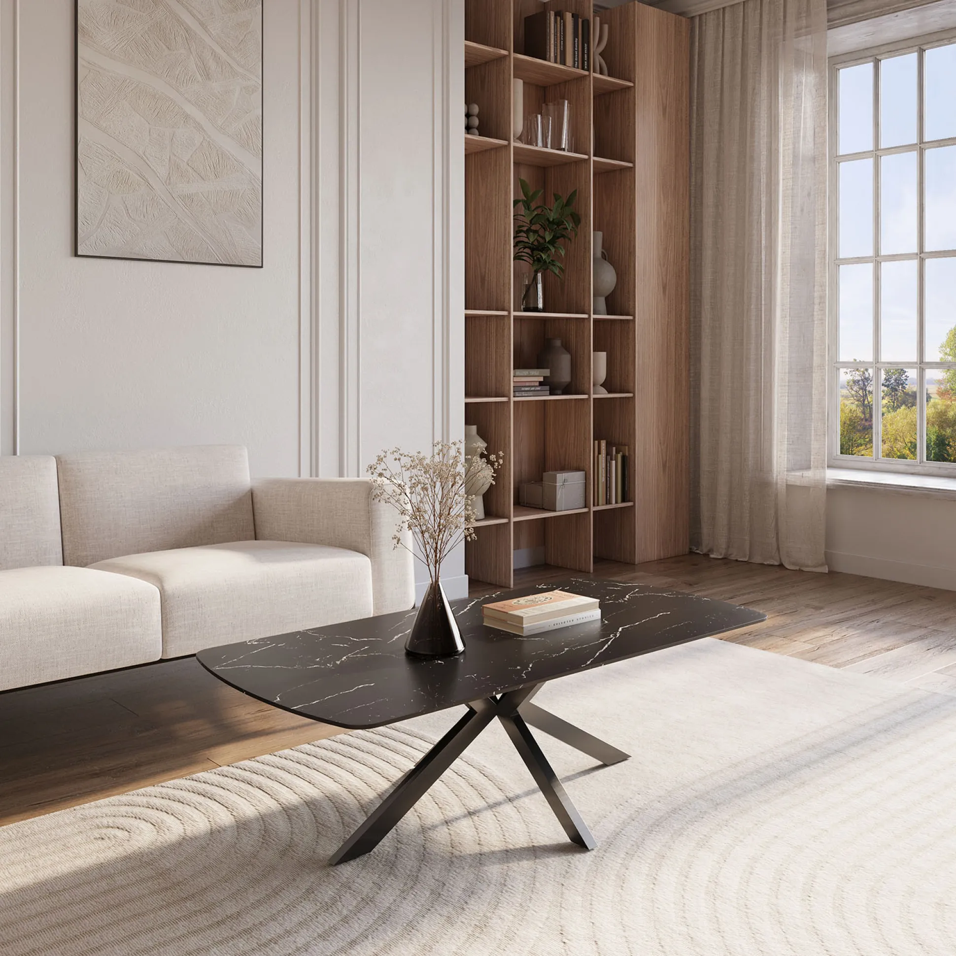 Salontafel Jody Zwart