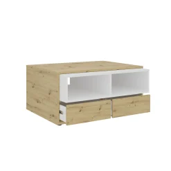 Salontafel Kolyma Eiken Wit