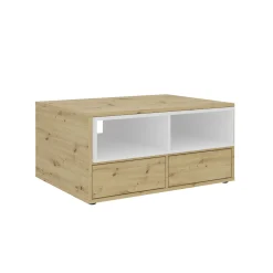 Salontafel Kolyma Eiken Wit