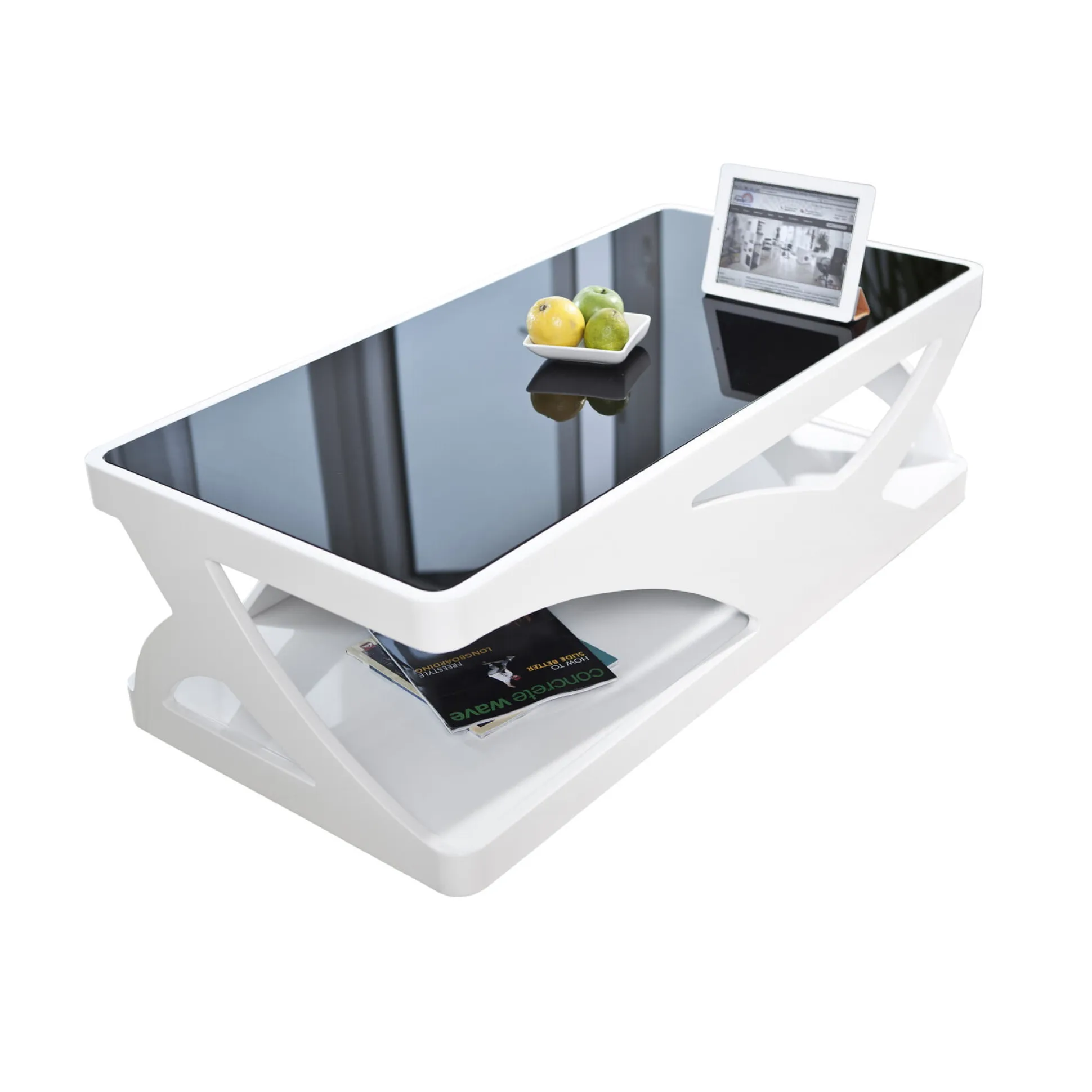 Salontafel Marbella Zwart-Wit