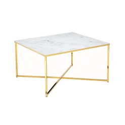 Salontafel Nuray Wit-Goud