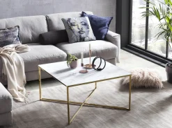 Salontafel Nuray Wit-Goud