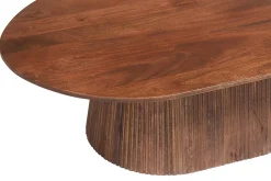 Salontafel River Ovaal Lichtbruin 120 cm