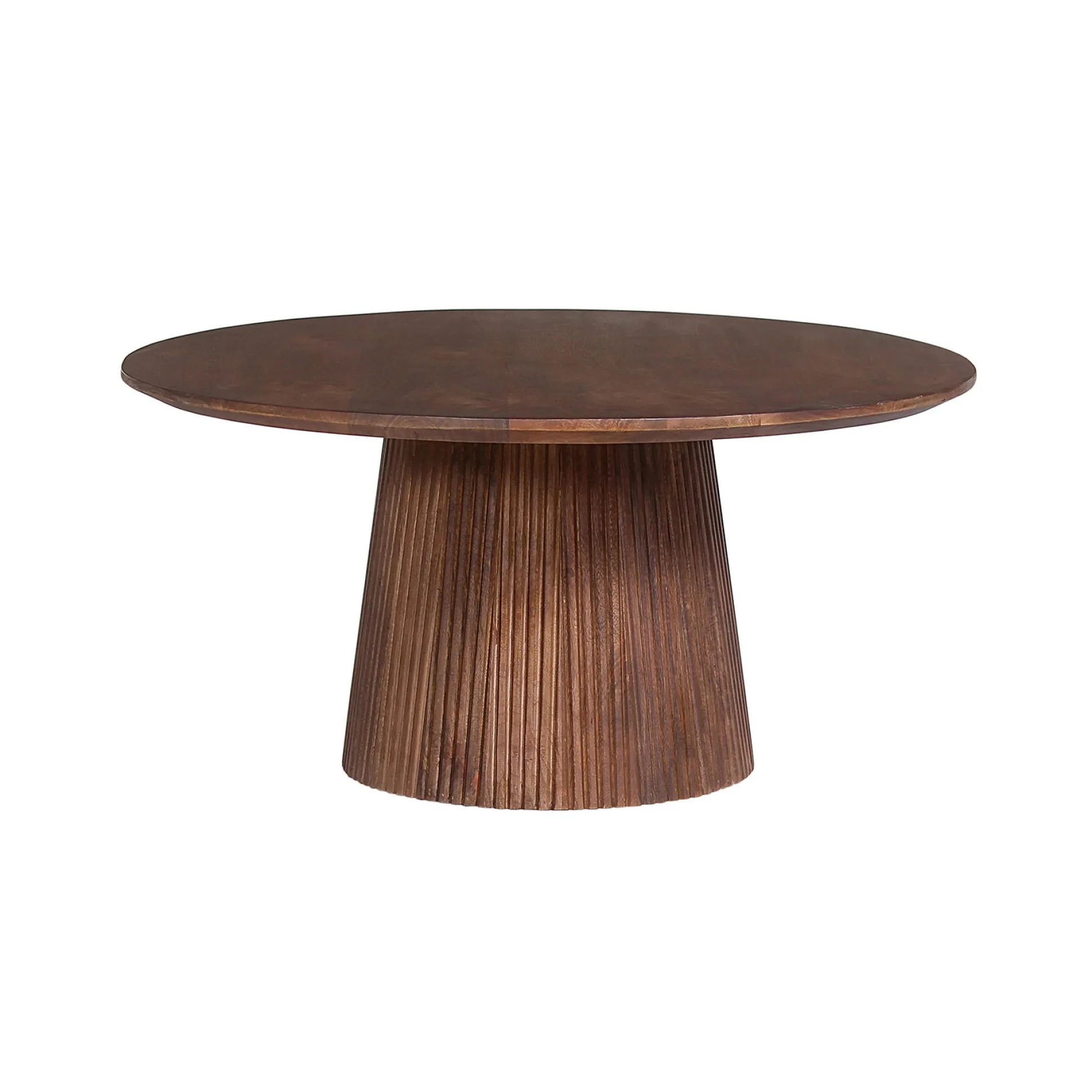 Salontafel River Rond Lichtbruin 80 cm