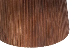 Salontafel River Rond Lichtbruin 80 cm