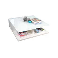 Salontafel Sabrosa Hoogglans Wit