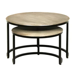 Salontafel set Tuana Zilver