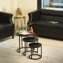 Salontafel set Vienna Zwart