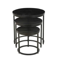 Salontafel set Vienna Zwart