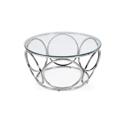 Salontafel Verena Zilver