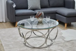 Salontafel Verena Zilver