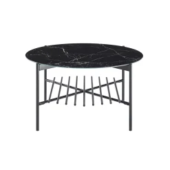 Salontafel Wolga Zwart 84 cm