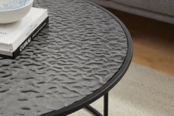 Salontafel Wolga Zwart 80 cm-2