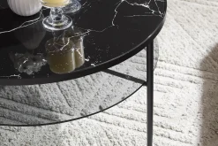 Salontafel Wolga Zwart 81 cm