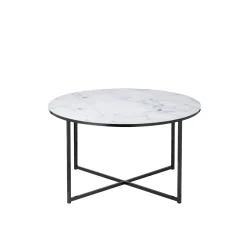 Salontafel Yasmin Wit-Zwart