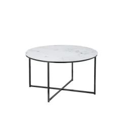 Salontafel Yasmin Wit-Zwart