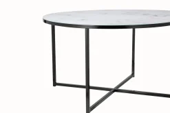 Salontafel Yasmin Wit-Zwart