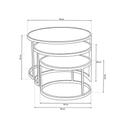 Salontafelset Freek Zwart