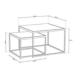 Salontafelset Minsk Magnolia