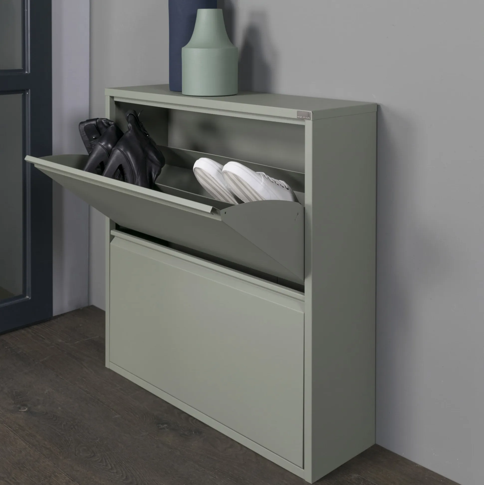 Schoenenkast Oscar-2 Groen