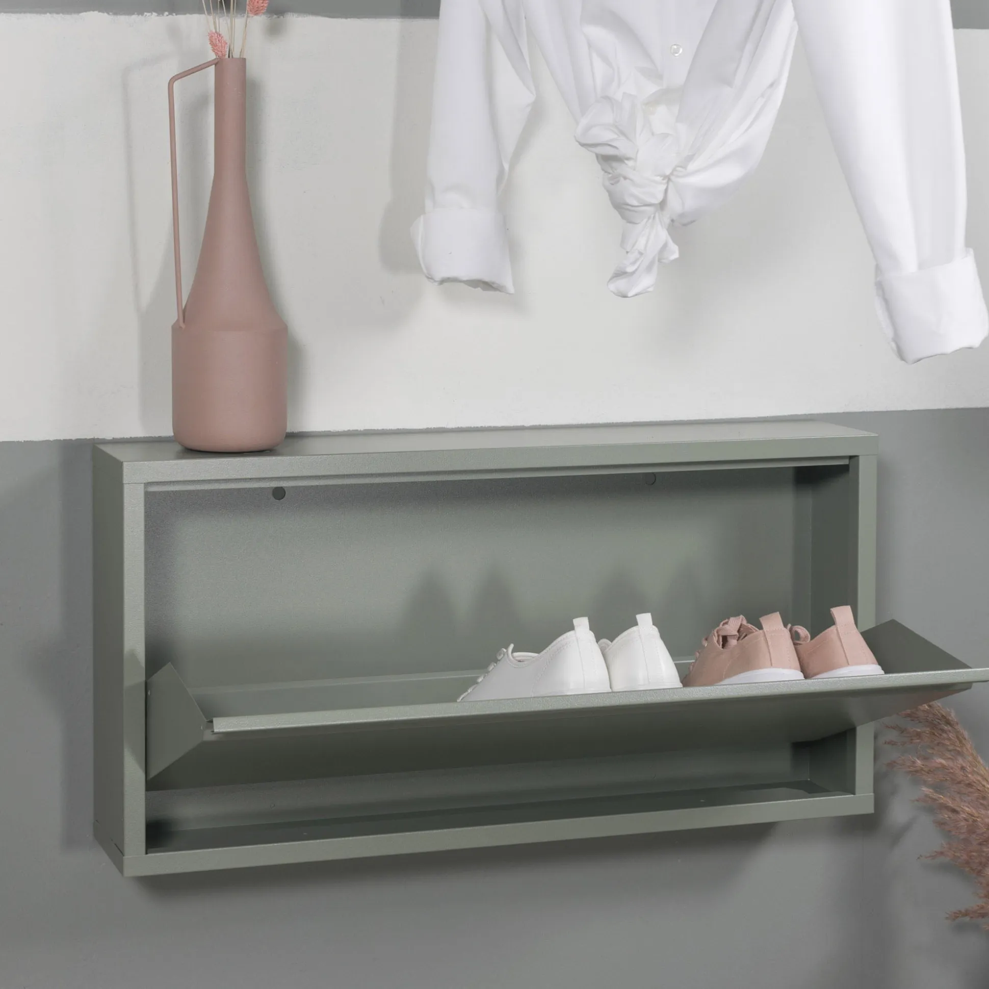 Schoenenkast Oscar-1 Groen