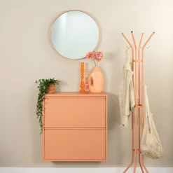 Schoenenkast Oscar-2 Terracotta