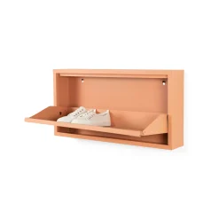 Schoenenkast Oscar-1 Terracotta