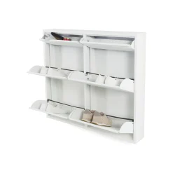 Schoenenkast Oscar-6 Wit