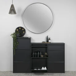 Schoenenkast Oscar-6 Zwart