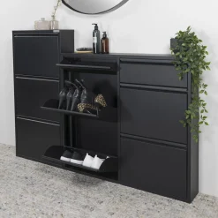 Schoenenkast Oscar-6 Zwart