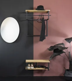 Schoenenrek Erwin-3 Eiken Zwart