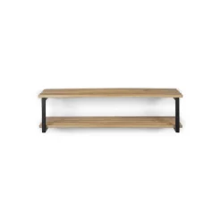 Schoenenrek Erwin Eiken Zwart 100 cm