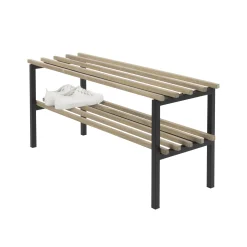 Schoenenrek Erwin Zwart 100 cm