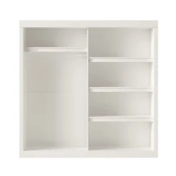 Schuifdeurkast Graham Wit – Spiegel