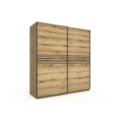 Schuifdeurkast Mekong Eiken 200cm