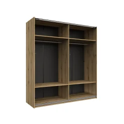 Schuifdeurkast Mekong Eiken 200cm