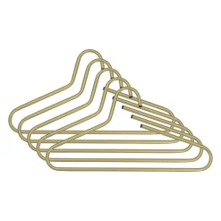 Set van 5 kledinghangers Glorie-G