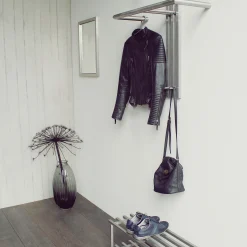 Set van 3 kledinghangers Nivo-RVS